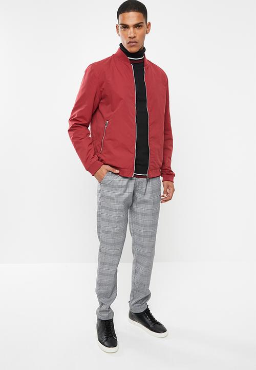 Jack & Jones - Rush bomber - red
