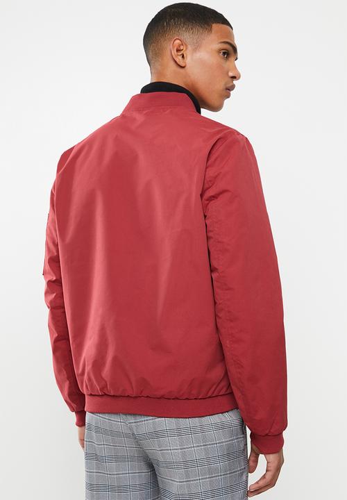 Jack & Jones - Rush bomber - red