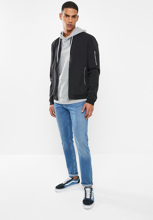 Jack & Jones - Rush bomber - black