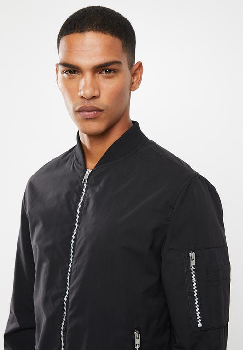 Jack & Jones - Rush bomber - black