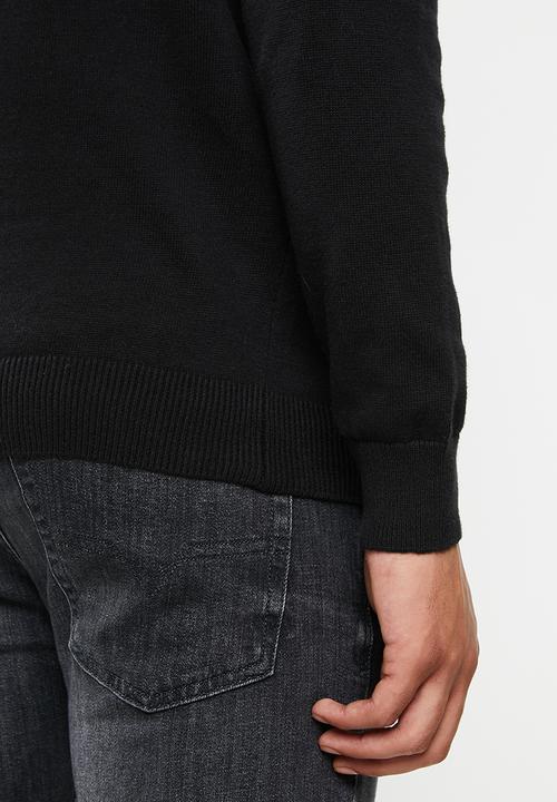 Brave Soul - Caldwell colour block knitwear - multi