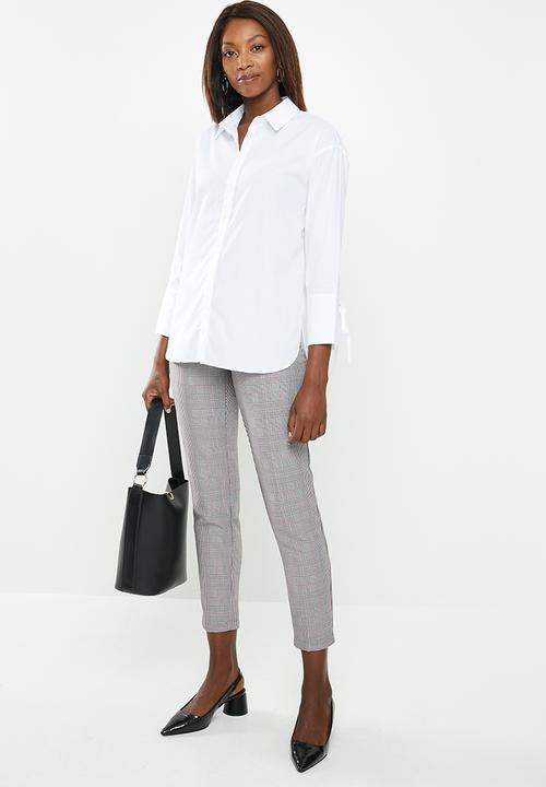 edit - Cotton shirt - white