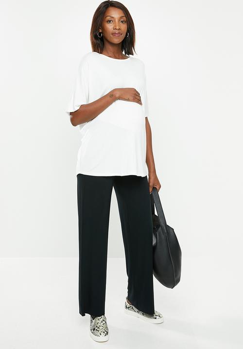 edit Maternity - Maternity Volume knit top - white