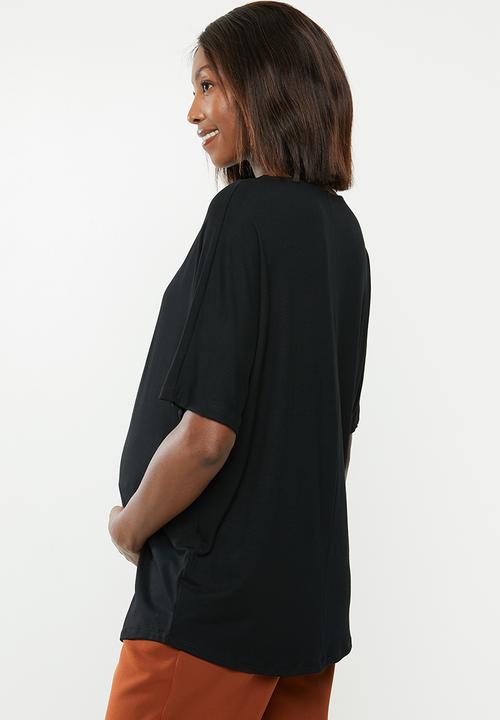 edit Maternity - Maternity Volume knit top - black