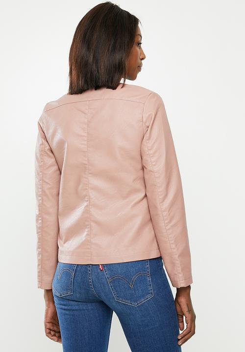 edit - Biker jacket - pink