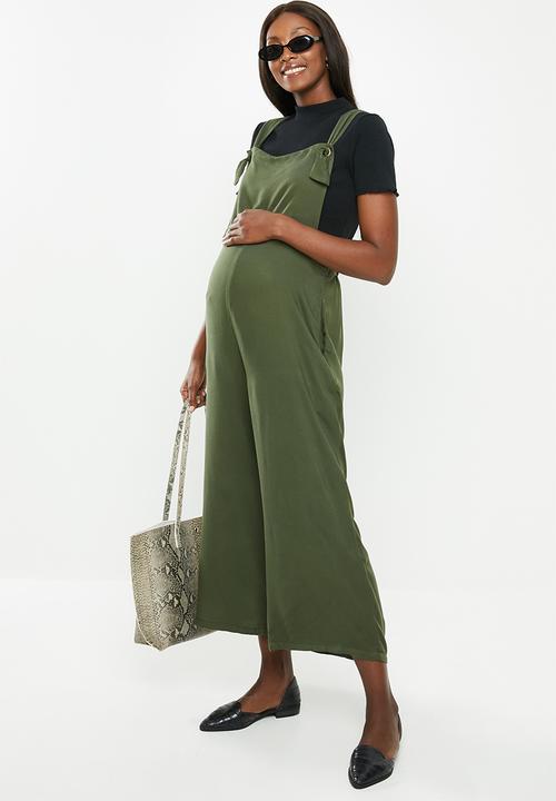 Superbalist - Soft tie jumpsuit - khaki