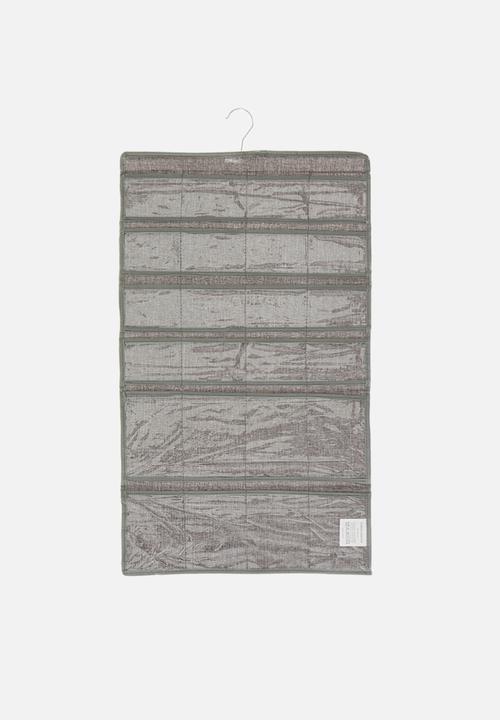 Sixth Floor - 2-sided jewellery organiser - grey