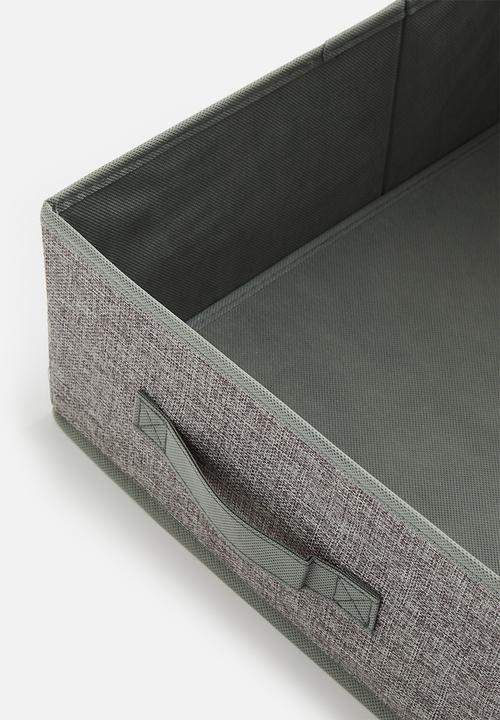 Sixth Floor - Lidded storage box - grey
