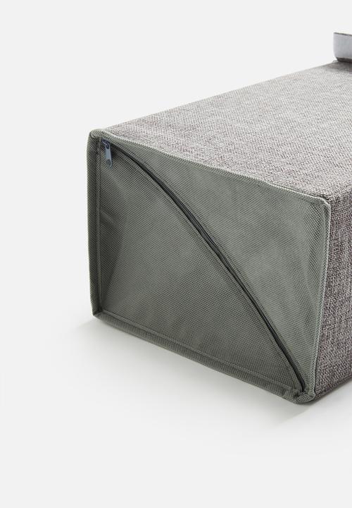 Sixth Floor - Mesh cover shoe box - grey