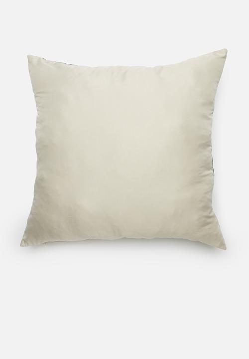 Grey Gardens - Lime leaves cushion cover - green 