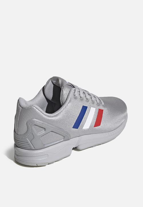 adidas Originals - ZX Flux - grey / white / team royal blue