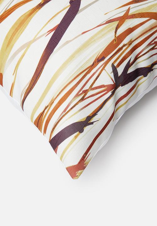 Grey Gardens - Reeds cushion cover - orange