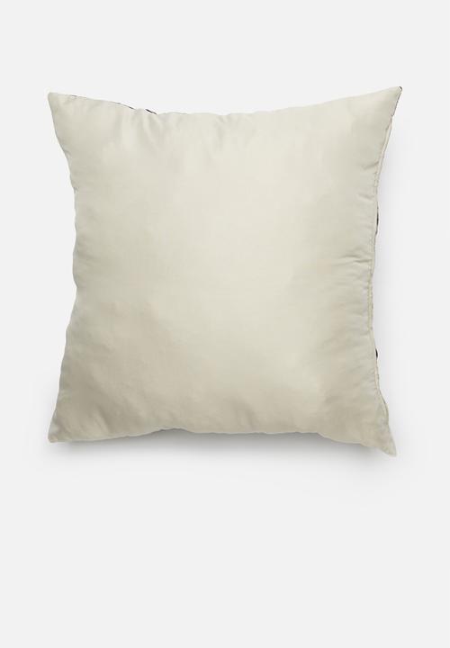Grey Gardens - Chibori cushion cover - navy