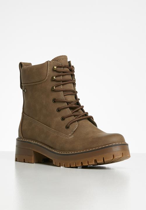 Miss Black - Fox 2 boot - brown