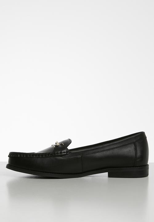 ALDO - Bergala leather loafer - black