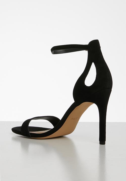 ALDO - Violla suede heel - black