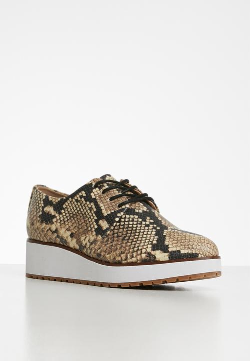 ALDO - Lovirede oxford - beige & brown 