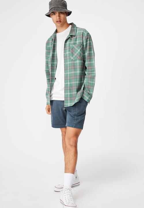 Factorie - Flanno shirt - green 