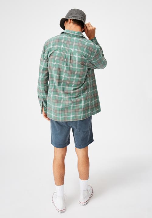 Factorie - Flanno shirt - green 