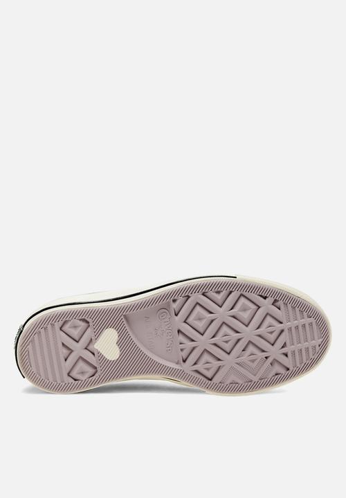 Converse - Chuck 70 love leather - amethyst grey/egret/black 