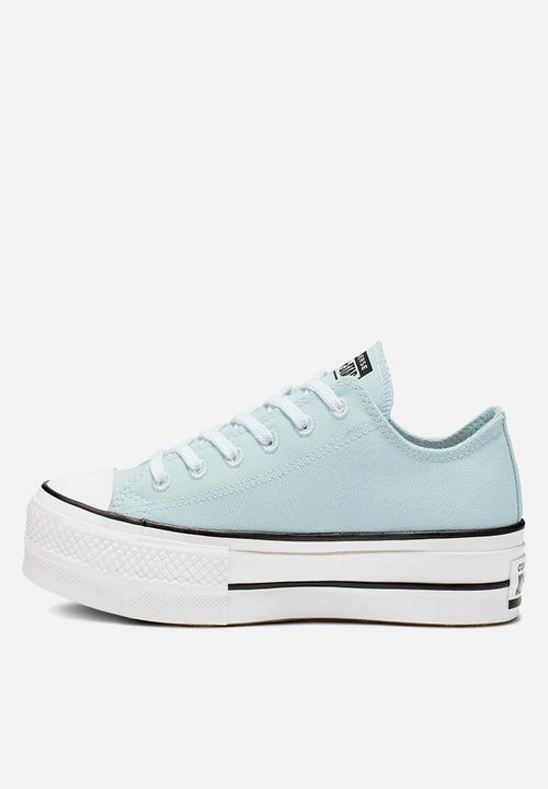 Converse - Chuck Taylor All Star lift ox - polar blue/white/black 
