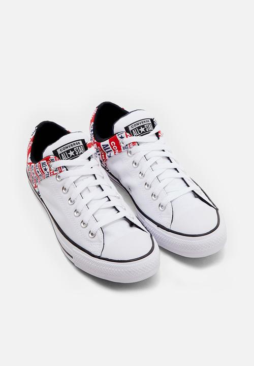 Converse - Chuck Taylor All Star high street ox - white/multi/black logo play