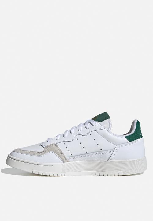 adidas Originals - Supercourt - ftwr white/ftwr white/collegiate green