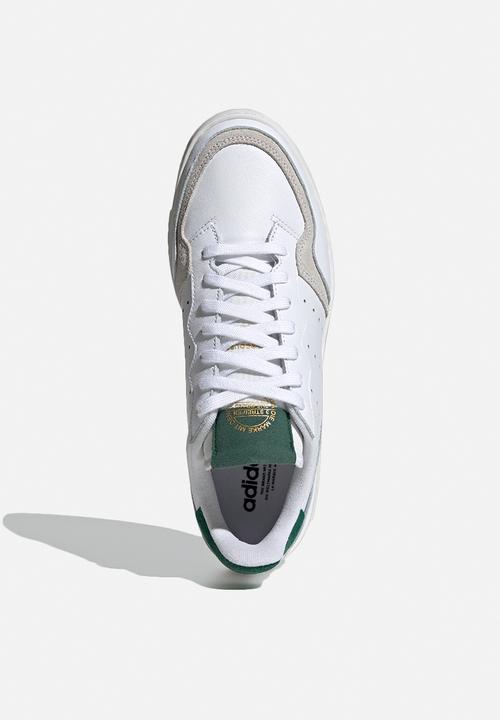 adidas Originals - Supercourt - ftwr white/ftwr white/collegiate green