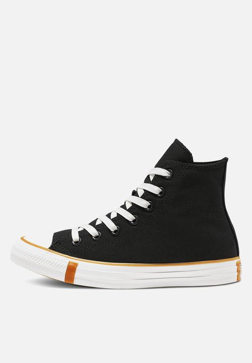 Converse - Chuck Taylor All Star hi - black/white/light brown 