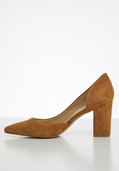 ALDO - Raerka suede court - tan
