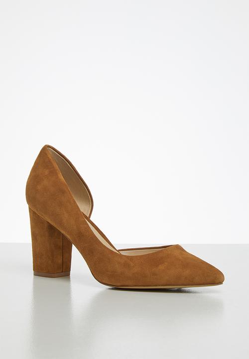ALDO - Raerka suede court - tan