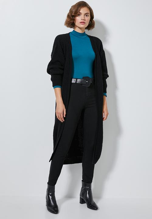 Superbalist - Long sleeve high neck bodysuit - blue 