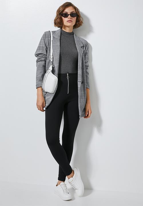 Superbalist - Long sleeve high neck bodysuit - grey