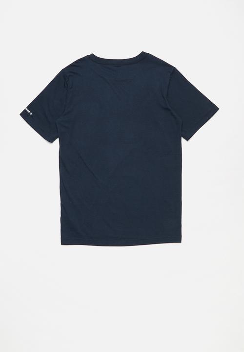 Converse - Photoreal gradient tee - navy
