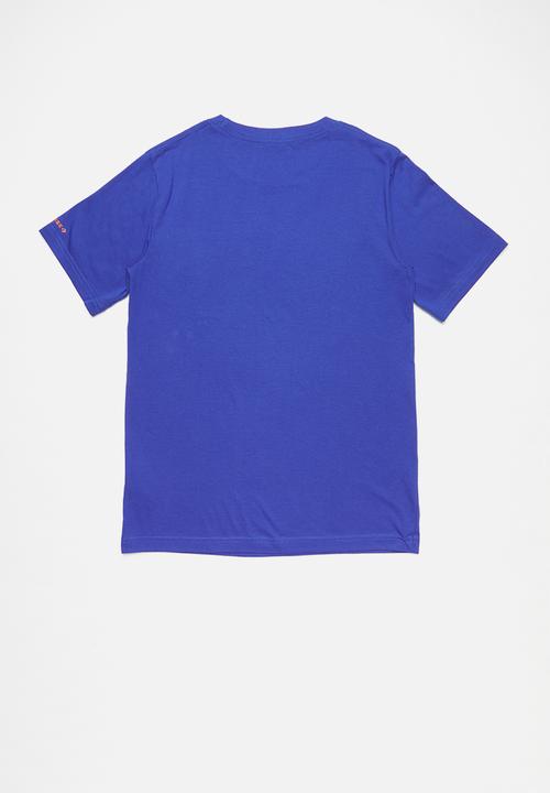 Converse - Overlay chuck patch tee - blue