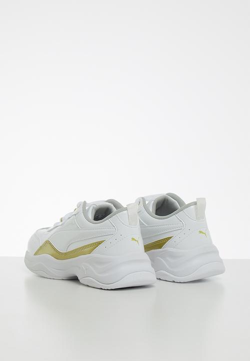 PUMA - Cilia patent ps Puma - white & gold