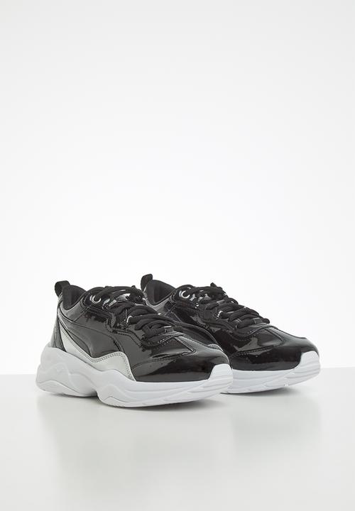 PUMA - Cilia patent jr Puma - black & silver