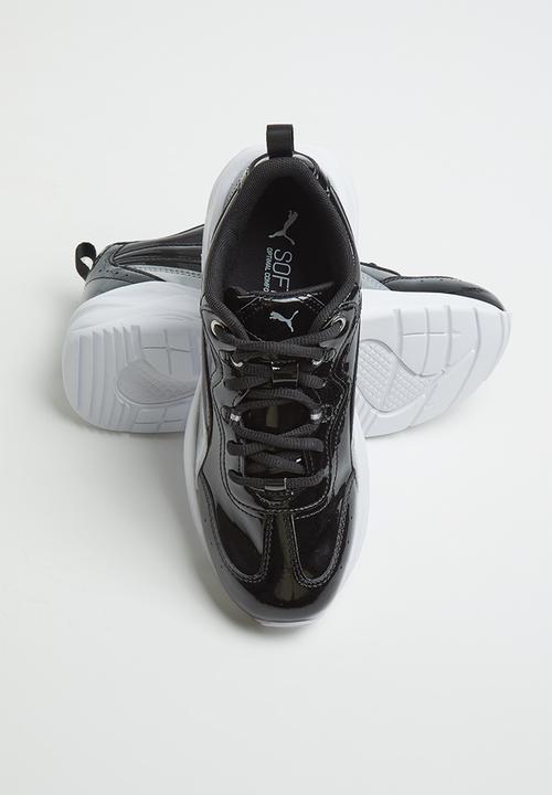 PUMA - Cilia patent jr Puma - black & silver