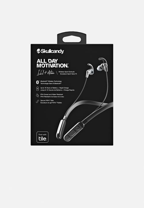 Skullcandy - Inkd+ active wireless in-ear - black & grey