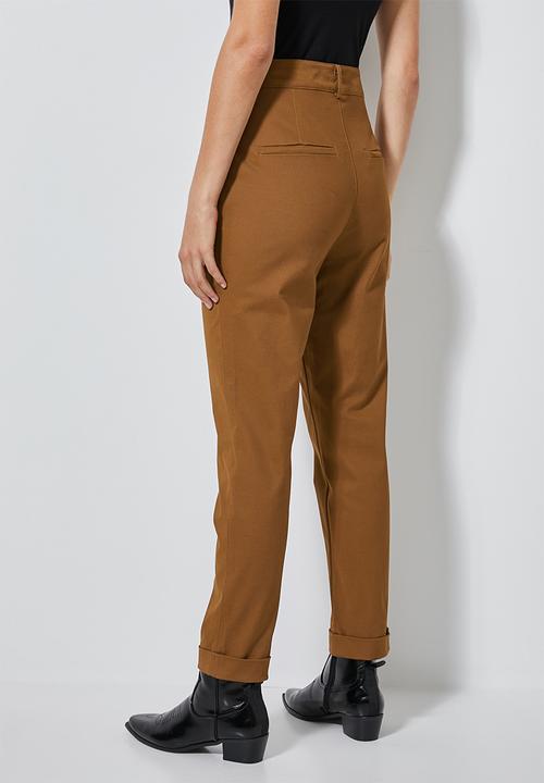 Superbalist - Tapered trousers - brown