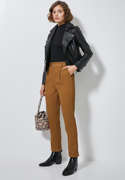 Superbalist - Tapered trousers - brown
