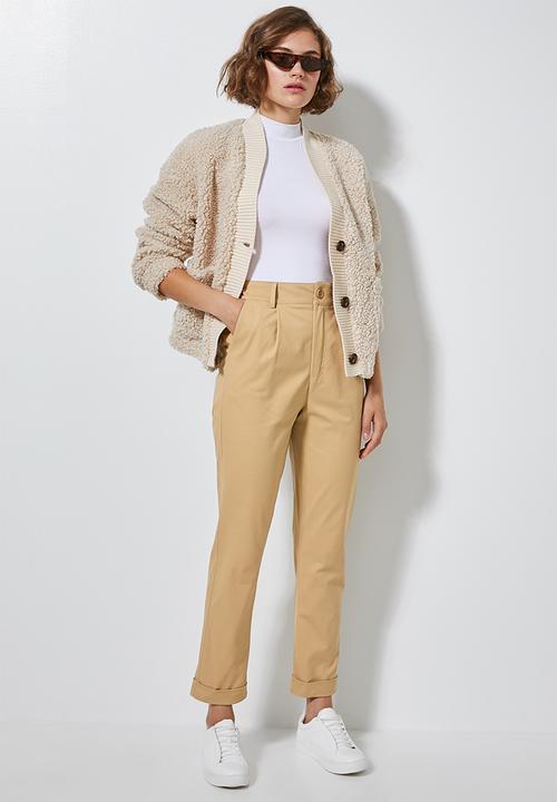 Superbalist - Tapered trousers - camel
