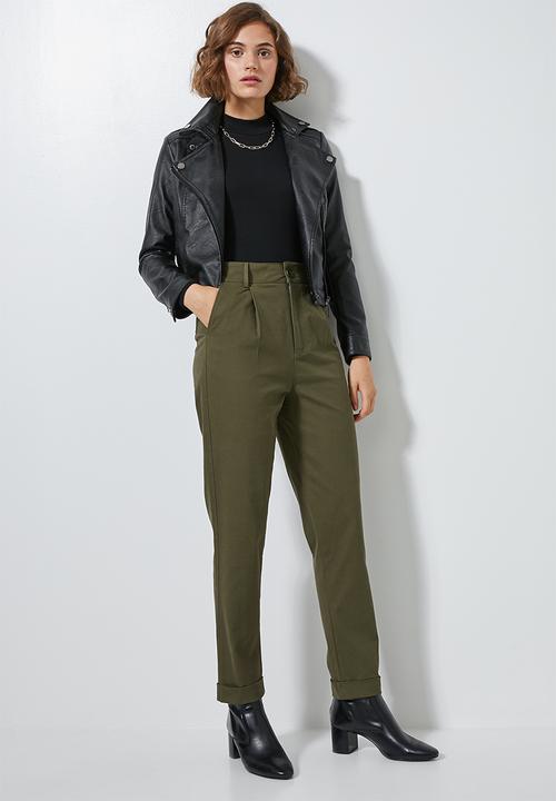 Superbalist - Rib long sleeve bodysuit - black