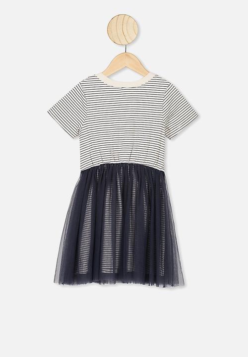 Cotton On - Vivienne dress up dress - ink stripe