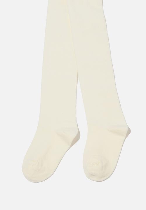 Cotton On - Solid tights - solid vanilla