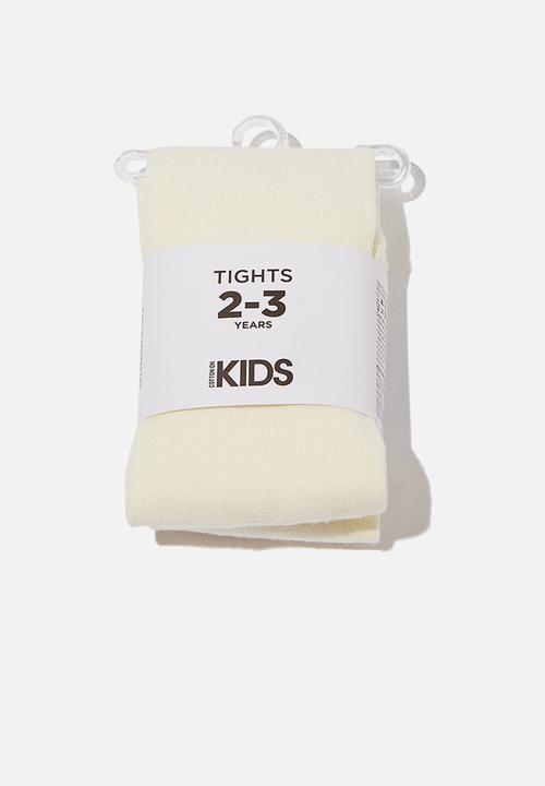 Cotton On - Solid tights - solid vanilla