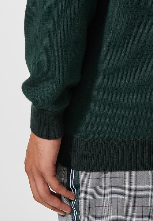 Superbalist - Premium crew knit - green