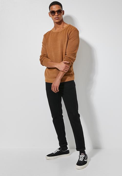 Superbalist - Authentic textured knit - rust