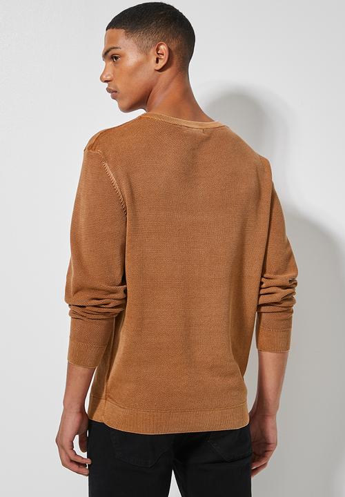 Superbalist - Authentic textured knit - rust