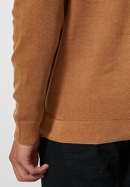Superbalist - Authentic textured knit - rust
